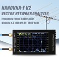 thumbnail image 5 of Affichage LCD VNA-F V2 Analyseur de Réseau Vectoriel 4,3 Pouces Analyseur de Spectre IPS Analyseur d'Antenne S-A-A-2 Ondes Courtes HF VHF UHF, Multiples Fonctions, 5 of 5