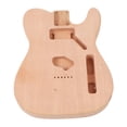 thumbnail image 1 of Unfinished Electric Guitar Barrel Walnut DIY Electric Guitar Body Replacement for Professional Musicians, 1 of 7