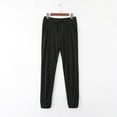 thumbnail image 4 of FAIWAD Women's Soft Comfy Lounge Jogger Pants Drawstring High Waist Cinched Bottom Sweatpant, 4 of 6