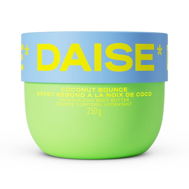 Daise Moisturizing Body Butter in Coconut Bounce, With Shea and Cocoa Seed Butters, 250 g