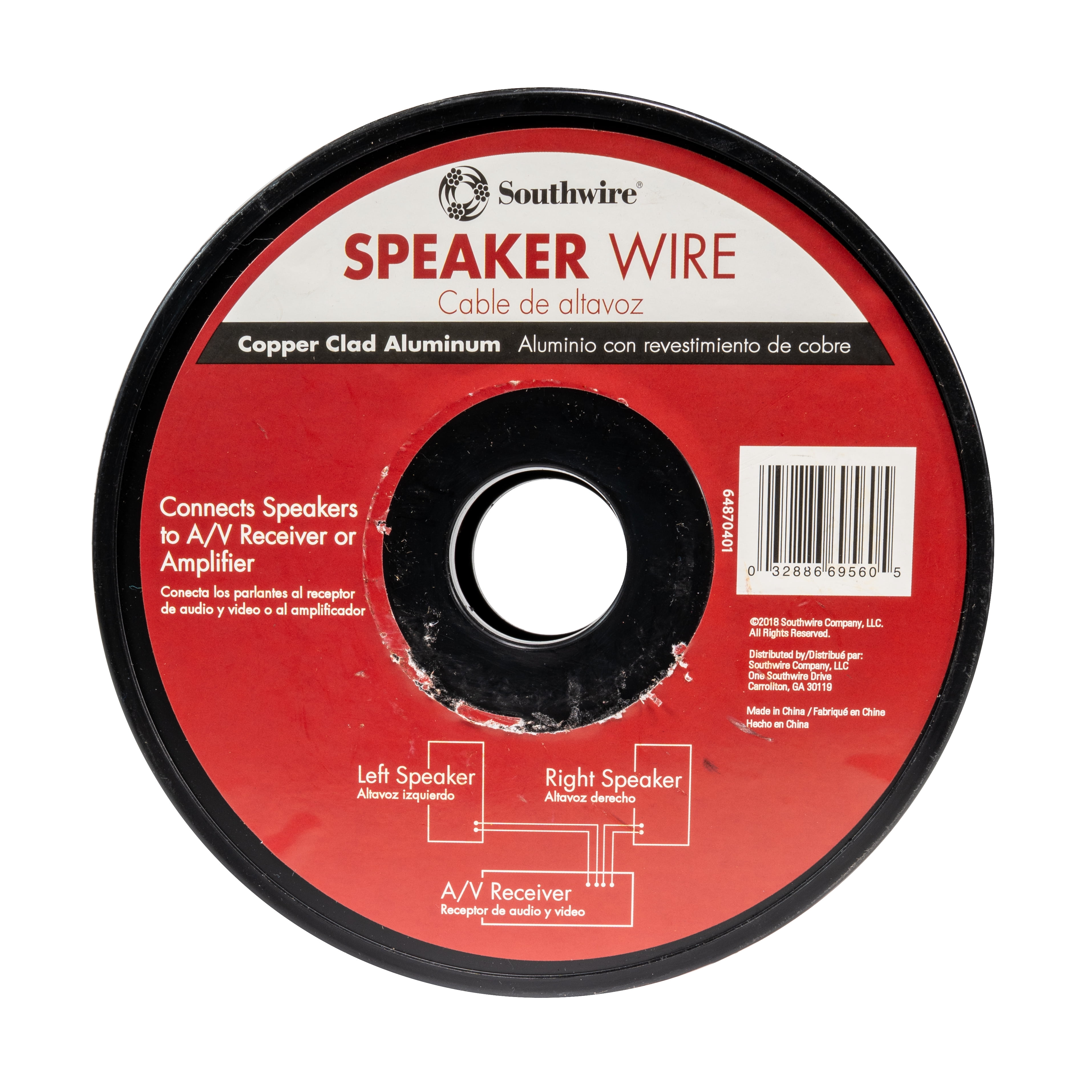 Southwire 14-2 CCA 100ft Speaker Wire