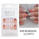 thumbnail image 5 of Pegatinas para uñas NQ 72 piezas purpurina degradada y diamantes de imitación, 5 of 5