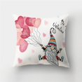 thumbnail image 1 of Funda De Almohada De Corazón Rosa Roja Decorada Elaboradamente Para El Hogar , Asiento , Sala De Estar , Sofá , Cojín De Amor Para Pareja Gao Jiahui unisex, 1 of 2