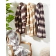 thumbnail image 4 of Saro Lifestyle Animal Print Design Faux Fur Throw Blanket Grey 50" x 60", 4 of 5