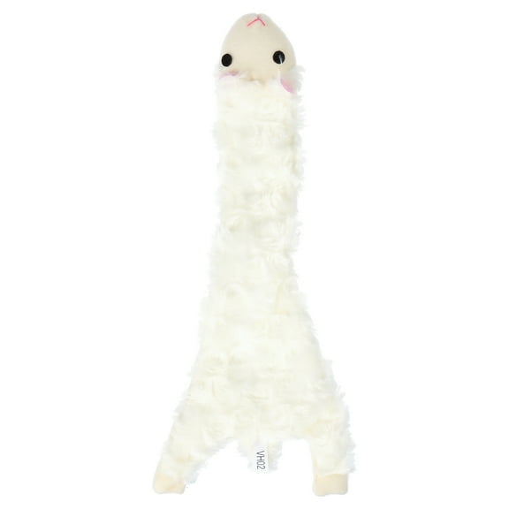 SPOT Skinneeez Crinklers Lamb Dog Toy, 14in Crinkle Dog Toy with Squeaker, No Stuffing, Interactive Toy for Small Dogs & Puppies