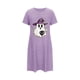 thumbnail image 5 of Camisón corto de talla grande para mujer, camisón de manga corta con estampado de pecho a la moda, camisón para mujer, 5 of 5