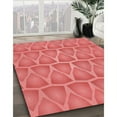 thumbnail image 2 of Ahgly Company Indoor Rectangle Patterned Bean Red Area Rugs, 2' x 4', 2 of 6