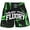 green, variant on FLUORY Muay Thai Shorts Print Free Combat Mixed Martial Arts Boxing Training Match Pants Leisure Style