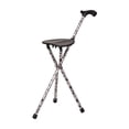 thumbnail image 4 of Bastón, bastón, silla de bastón, bastón cuádruple y bastón plegable con asiento de Switch Sticks de 34 pulgadas de alto, elegible para FSA HSA y soporta hasta 220 libras, Storm, 4 of 4