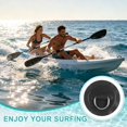 thumbnail image 4 of Kit de parches con anillo en D de acero inoxidable, accesorios para tabla de paddle 3.1" y 8 Pcs y PVC y negro - Adecuado para (Kayak/Balsa/Bote Inflable/Remo/Tabla/Canoa/Tabla de Surf), 4 of 6
