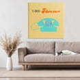 thumbnail image 2 of Stupell Industries I Don't Care Retro Phone Canvas Wall Art design by Ashley Singleton, 36 x 36, 2 of 7