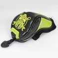 thumbnail image 3 of Cubiertas de Cuero PU Sunnimix para la Cabeza del Palo de Golf Impermeables Cuello Largo No.3, 3 of 7