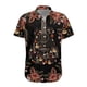 thumbnail image 2 of Camiseta hawaiana con estampado de guitarra acústica para hombre, camisetas con estampado completo en 3D de saxofón, camisetas casuales de manga corta con botones para hombre, 2 of 4