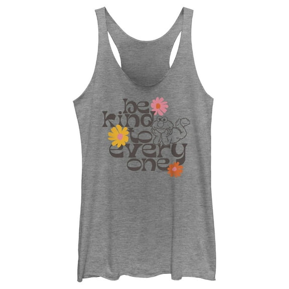 Women's Sesame Street Be Kind to Everyone  Racerback Tank Top