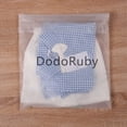 thumbnail image 4 of DodoRuby Boys Summer Suit Short Sleeve Plaid Shirt Bib Shorts Two-piece Light Blue, 4 of 4
