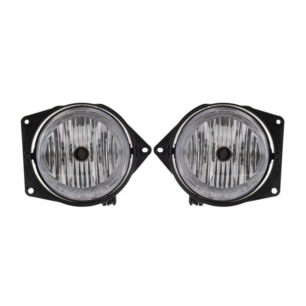 Fits 2006 HUMMER H3 Fog Light Assembly Pair Driver and Passenger Side Fits 2006 HUMMER H3 Fog Light Assembly Pair Driver and Passenger Side