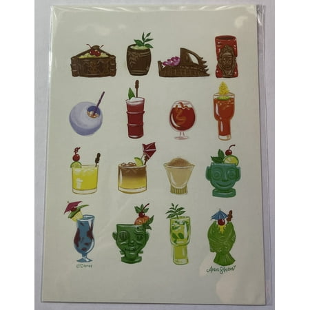 Disney Artist A Taste of Tiki by Ann Shen Postcard Wonderground Gallery New