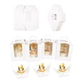 thumbnail image 1 of Cajas para Cupcakes con Ventana Transparente, Portadores Individuales de Pasteles con Ventana Transparente con Asa para Hornear, Fiestas y Regalos (Blanco), 1 of 4