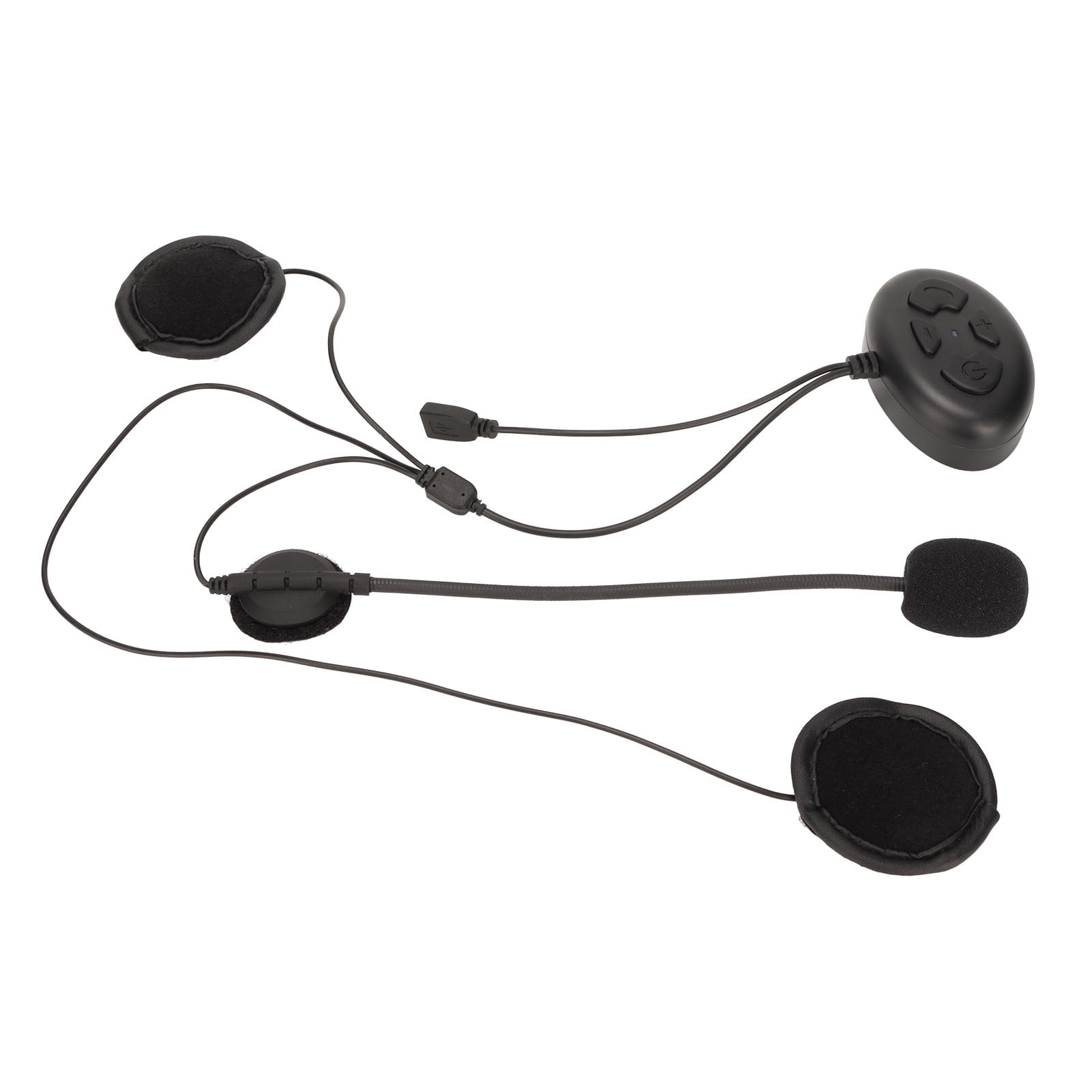 Helmet Bluetooth Headset Clear Calling Motorcycle Helmet Headphones with Microphone for Various Motorcycle Helmets