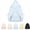Blue, variant on Angel Wing Backpack , Cute Kawaii Travel Daypack with Fairy Wing Design, Large Capacity Nylon Bag with Zipper, Aesthetic Novelty Backpack for School, Travel, Daily Use