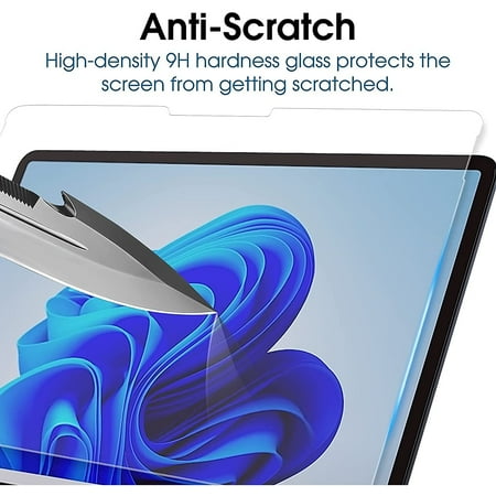 Techprotectus - Tempered Glass Screen Protector for Microsoft Surface Pro 8 13 inch/Surface Pro X
