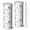 Pioneer Flower Floral-2, variant on Pioneer Flower Floral Print Pattern 20oz Skinny Tumbler with Straw & Lid, Double Wall Vacuum Insulated Cup, Leak-Proof, Cup Holder Friendly, Hot 6H Cold 12H