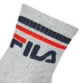 thumbnail image 3 of Fila Unisex Socks Cotton Grey 9-11,5, 3 of 3