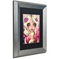thumbnail image 2 of Trademark Fine Art "Moon Child" Canvas Art by Natasha Wescoat, Black Matte, Silver Frame, 2 of 4