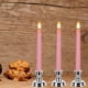 thumbnail image 5 of Velas Adviento Con Pilas Falsas para Navideña, 5 of 9