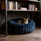 thumbnail image 5 of Cama de felpa cálida para mascotas en invierno | Acogedora cama redonda para perros y gatos con base antideslizante | Cojín de forro polar de 40 x 40 cm para conejos, gatos y perros pequeños, 5 of 6