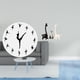 thumbnail image 2 of Reloj de pared,Reloj de pared con bailarina,reloj decorativo colgante.,Relojes de pared silenciosos Reloj decorativo de tiempo silencioso,Estatua de ciervo alce,Estatua de jirafa de, 2 of 8