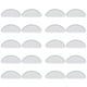 thumbnail image 1 of Almohadillas adhesivas de silicona para la nariz de los anteojos - 50 pares de almohadillas para la nariz para anteojos (transparente), 1 of 5
