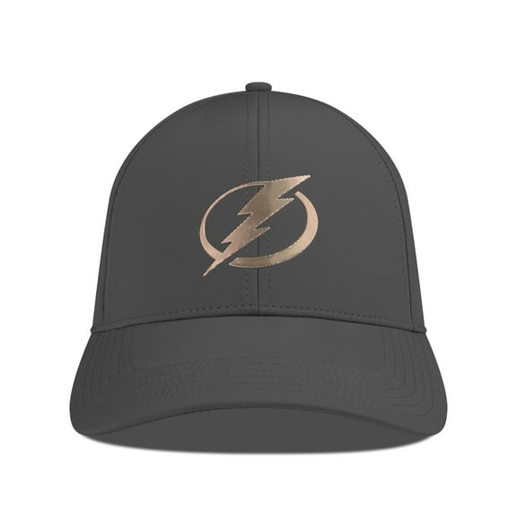 Men's Levelwear Charcoal Tampa Bay Lightning Ascend Copper Insignia Vented Adjustable Hat