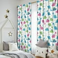 thumbnail image 5 of Blackout Kids Curtains,White Cartoon Dinosaurs Childrens Insulated Curtains Set Of 2,Bedroom Essentials,Toddler Room Decor 52"x84", 5 of 5