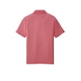 thumbnail image 4 of Port Authority K646 Gingham Polo , Rich Red/ White, 4XL, 4 of 4