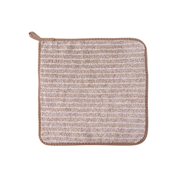 Paños de Limpieza de Cocina, Paño de Fibra Espesado Almohadilla de Limpieza Absorbente 30x30cm, Paño de Lavavajillas Desgrasante, Paños de Lavado de Cocina