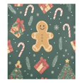 thumbnail image 6 of Yayeee Magnetic Dishwasher Cover for The Front Decoration Home Kitchen Machine Sticker Protector, Brown Christmas Gingerbread, 6 of 6