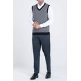 thumbnail image 2 of Men's Sweater Grey & Black, 2 of 5