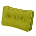 thumbnail image 2 of HiEnd Accents  Green Cotton Boxed 12x18 Throw Pillow, 2 of 2