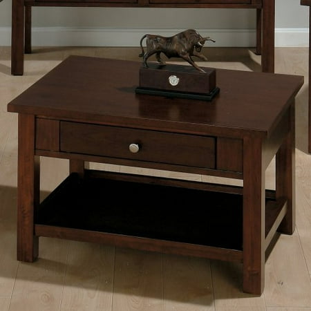 Jofran Small Space Rectangle Milton Cherry Wood Lift Top Coffee Table