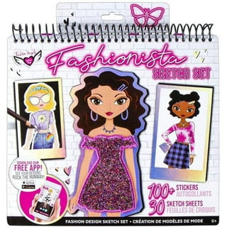 Fashion Angels Color by Number 300 Piece Coloring Puzzle 12692, Includes 8  Markers, Great Gift for Kids Ages 8 and Up