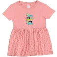 thumbnail image 3 of Inktastic Dachshund Dog Lover Polka Dot Puppies Girls Baby Dress, 3 of 5