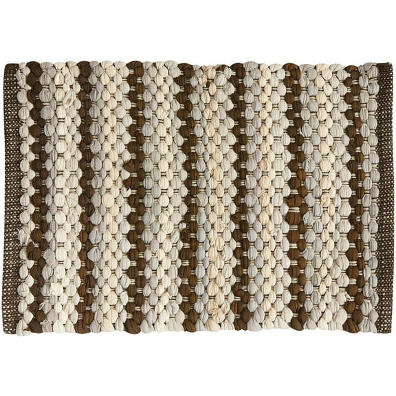 Park Designs Family Chindi Brown Striped Placemat Set of 4