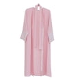 thumbnail image 3 of KAUOD Kids Abaya Muslim Dress Boys Girls Open Front Eid Prayer Thobe Plain Long Sleeve Soft 𝐈slamic Traditional Clothes, 3 of 8