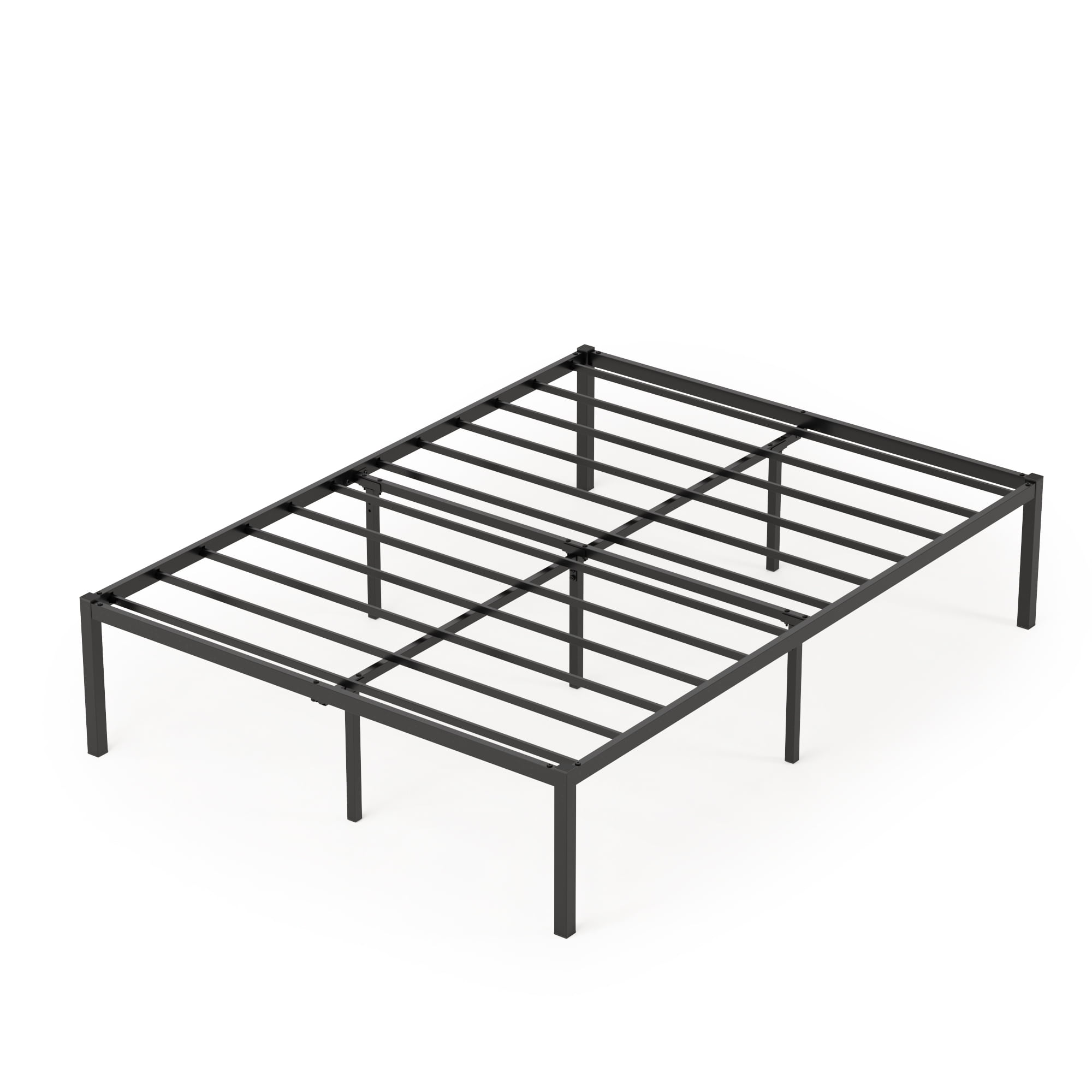 Yoneston 18" King Size Metal Platform Bed Frame Foundation High Bed