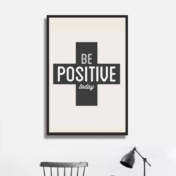 IDEA4WALL Framed Canvas Wall Art for Living Room, Bedroom Quotes Canvas Prints for Modern Home Decoration Ready to Hang