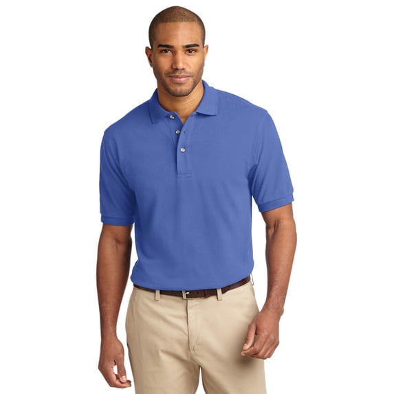 Port Authority Tall Heavyweight Cotton Pique Polo