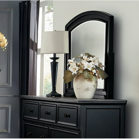 Tropical Island Dresser Mirror - Charlton Home Ulverst Arched Dresser Mirror
