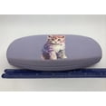 thumbnail image 6 of Buy- Order-NEW Kitten Cat Purple Hard Metal Clamshell Eyeglasses Case- Free Fast Shipping Included !!!, 6 of 7