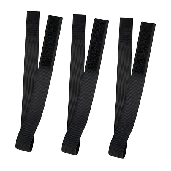 3pcs Black Elastic Wig Headband Non-slip Wig Grip Band for Women Adjustable Head Rim Band Comfortable Stretchy Headgear Fixing Band
